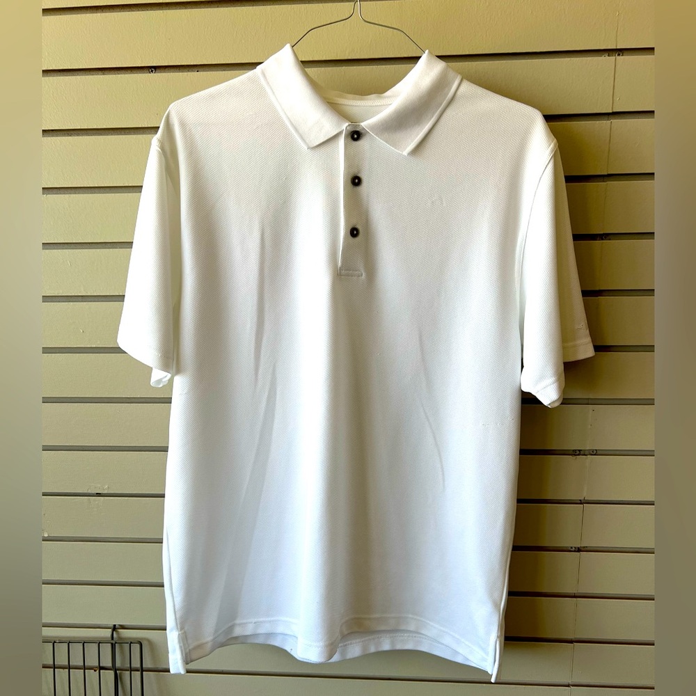 Grand Slam Men’s XL White Polo Golf Shirt. New!
